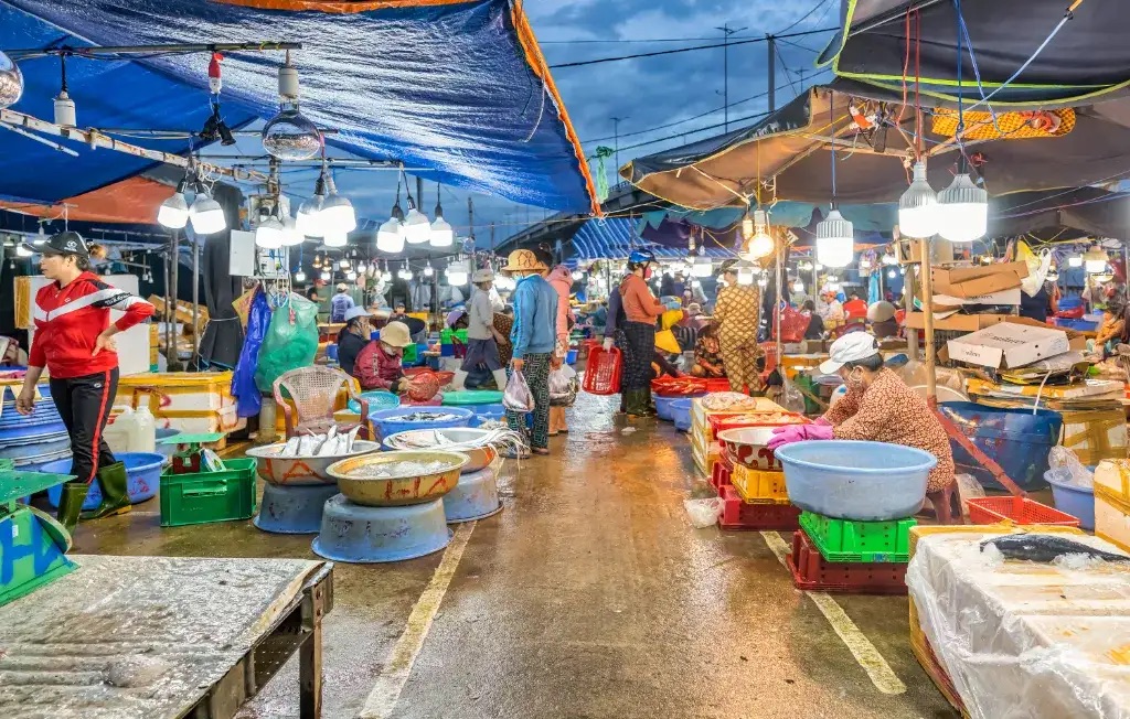 Thanh Ha Fish Market 